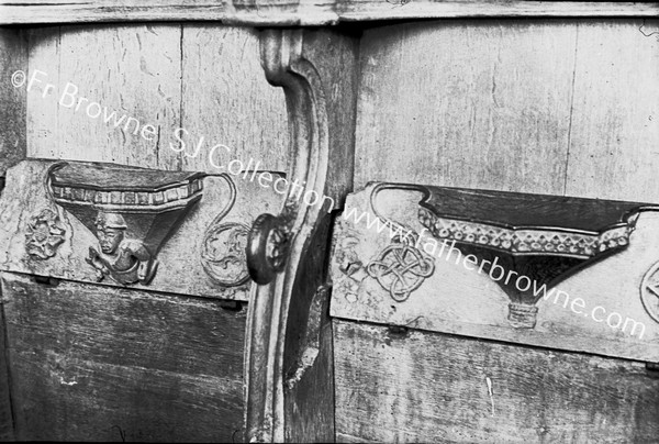 CHOIR SEAT WITH MISERICORD